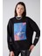 Blur Oversize Siyah Sweatshirt 3