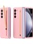 Galaxy Z Fold6 5g Cilt Dokunuşlu Sert Pc Telefon Kapağı ve Stylus Kalem (Yurt Dışından) 1