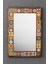 Tekno Trust Masif Çerçeveli Mozaik Taş Ayna 43 cm x 63 cm Morocco-Etnik Desen 1