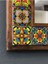 Tekno Trust Masif Çerçeveli Mozaik Taş Ayna 43 cm x 63 cm Morocco-Etnik Desen 3