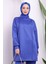 Saks Mavi Önü Çimalı Tunik Pantolonlu Scuba Takım 3