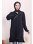 Lacivert Nakışlı Oysh Tunik 1