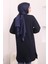 Lacivert Nakışlı Oysh Tunik 4