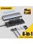 6'nın 1'i M.2 Nvme Ssd Fonksiyonlu CE/FC/ROHS Lisanslı Çoklayıcı Hub 10Gbps Type-C Pd 100W Type-C Usb3.2 Gen2 HDM 1.4 60Hz4K 1