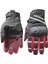 9010 Siyah Kırmızı Softshell Kışlık Motosiklet Eldiveni 1