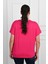 Kadın V Yaka Büyük Beden T-Shirt 1486-23 1