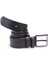 DMK26-456 Siyah 4.5 cm Suni Deri Erkek Kemer 4