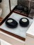 Concept Drop&spot Minimal Dekoratif Beton Tealight Mumluk 2'li Set Siyah 1
