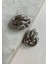 Silver Iç Içe Geçmeli Modern Küpe 2