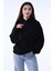 Kadın Oversize Kışlık Kalın Sweatshirt 4