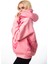 Pembe Tyyz We Vaguely Feel Many Baskılı Oversize Kadın 3 Iplik Sweatshirt Hoodie 2