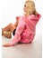 Pembe Tyyz We Vaguely Feel Many Baskılı Oversize Kadın 3 Iplik Sweatshirt Hoodie 4