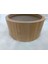 Bambu 3'lü Sepet - Bej Organizer Sepet Seti / Banyo Makyaj Düzenleyici 2