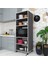 Kenzlife fırın dolabı müzeyyen gri 180*65*50 mutfak XLARGE ayaklı banyo kiler ofis 1