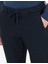 Erkek Lacivert Slim Fit Kanvas Pantolon 50255365-VR033 5