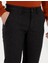 Erkek Siyah Slim Fit Keten Karışımlı Kanvas Pantolon 50259760-VR046 5