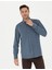 Erkek Koyu Mavi Regular Fit Uzun Kollu Gömlek 50274112-VR032 3