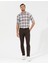 Erkek Kahverengi Slim Fit Kanvas Pantolon 50265904-VR029 1