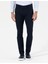 Erkek Lacivert Slim Fit Kanvas Pantolon 50265904-VR033 2