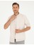 Erkek Bej Slim Fit Keten Görünümlü Gömlek 50252491-VR011 1