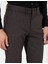 Erkek Kahverengi Slim Fit Keten Karışımlı Kanvas Pantolon 50259760-VR029 5