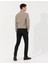 Erkek Siyah Slim Fit Kanvas Pantolon 50259761-VR046 4