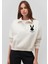 Bugs Bunny Baskılı Ekru SWEATSHIRT1S10267-80194 1