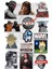Aesthetic Temalı Seri 1 Sticker Telefon Laptop Notebook Tablet Defter Matara Stiker Etiket 2