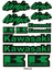 Sponsor Kawasaki Tasarımlı Ekipman Kask Motorsiklet Sticker Seti 02 1