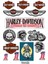 Sponsor Harley Davıdson Ekipman Kask Motorsiklet Sticker Seti 03 1