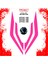 Pcx 125/150 Uyumlu Far Kaplama Sticker 2021-24 Pembe 1