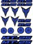 Yamaha Mt-25 Motosiklet Çoklu Sticker Seti 03 1