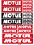 Türk Bayrağı Kurt Çoklu Ekipman Kask Motorsiklet Sticker Seti 01 1