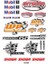 Sponsormotul Motorsiklet Sticker Seti 01 1