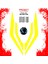 Pcx 125/150 Uyumlu Far Kaplama Sticker 2021-24 Sarı 1