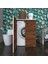 Kenzlife çamaşır makinesi dolabı kapaklı tatyana cvz 90*70*60 banyo ofis kapaklı arkalıksız 1