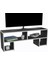 Kenzlife televizyon sehpası abudabi gri 040*080*30 tv ünitesi 2