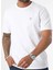 Beyaz Erkek T-Shirt Ss Cn Patch Tee Organıc Heavy 2