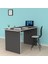 Kenzlife ofis masası tamiko 075*150*80 gri bilgisayar çalışma büro 1