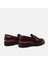 01AYH299450A780 HAKIKI Deri Bordo Kadın Loafer 5