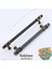 Arsin Eskitme Antik Sarı Metal Kulp 224 mm - 22.4 cm Mobilya Mutfak Dolabı Dolap Kulpları Kulbu 1