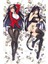 Anime Yumeko Yabami Desenli Sarılma Yastığı ( Hugging Pillow) Kılıfı 1