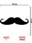 Bıyık Sticker - Oto Sticker - Araba Sticker - Araç Sticker 1