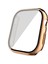 Apple Watch Series 10 42MM Uyumlu Elektroplatin Saat Gövde Kasa ve Ekran Koruyucu 2