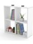 Kenzlife kitaplık gülbin 060*060*20 byz duvar rafı 1