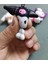 4 Adet Shukushi Sanrio Kwaii Ailesi Kuromi Anaktarlık Seti Figür Oyuncak Sukuşi Set 2