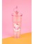 Sanrio Lisanslı Çift Cidarlı Pipetli Plastik Şişe (800ML) - Hello Kitty 2