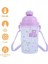 We Bare Bears Lisanslı Tutacaklı Plastik Şişe (500ML) - Kutup Ayısı 3
