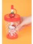 Hello Kitty Lisanslı Elma Koleksiyonu Pipetli Plastik Şişe 2