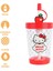 Hello Kitty Lisanslı Elma Koleksiyonu Pipetli Plastik Şişe 5